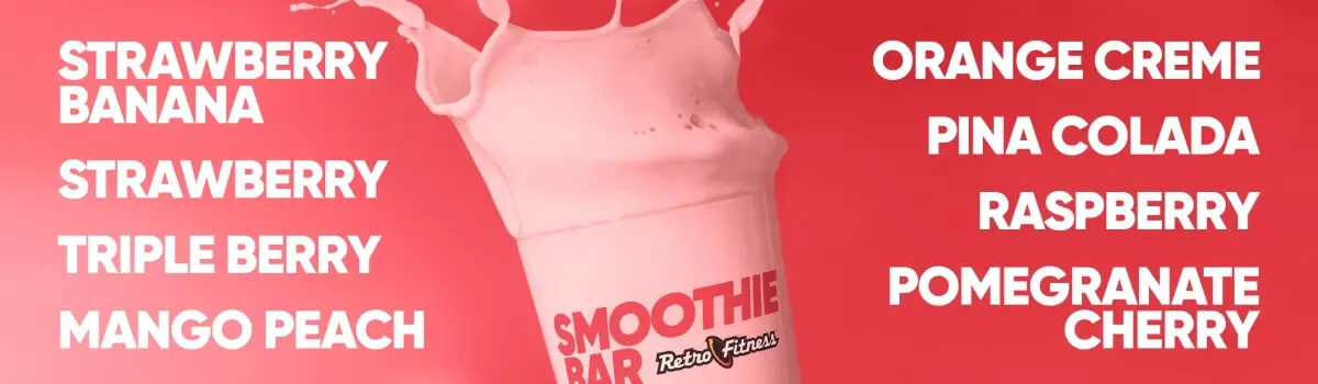 Our Real Fruit Smoothie Flavors